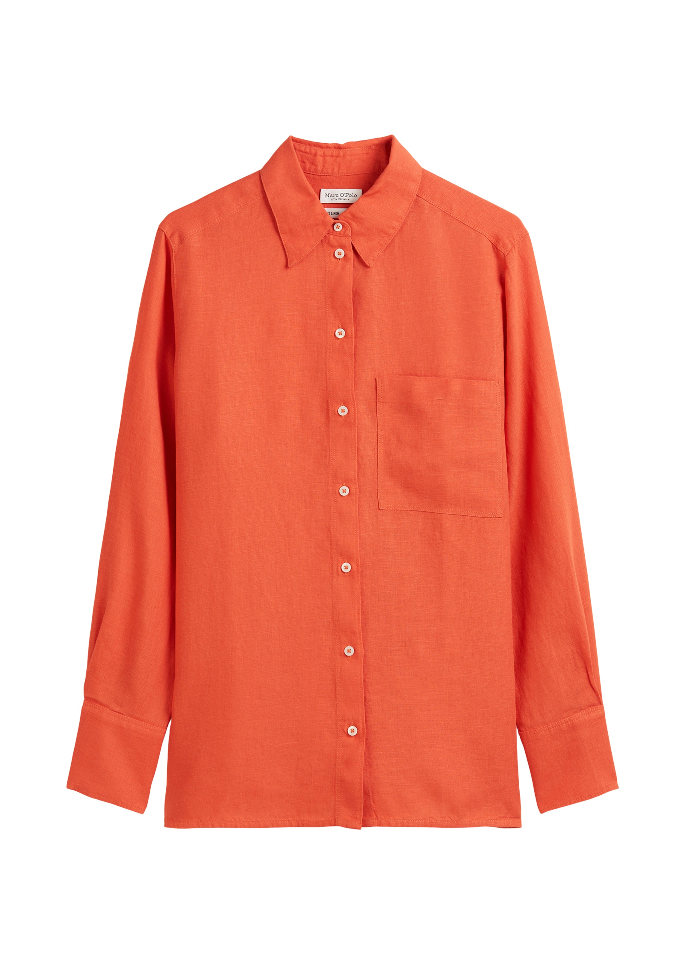 Marc O'Polo Blouse in Oranje: voorkant