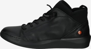 Softinos High-Top Sneakers in Black