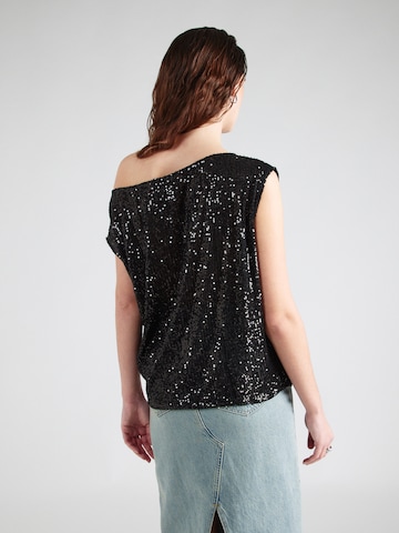 River Island - Blusa en negro