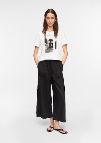 COMMA T-Shirt in Weiß