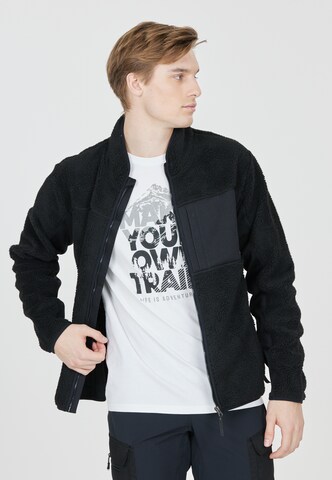 Whistler Athletic fleece jacket 'Bear' in Black