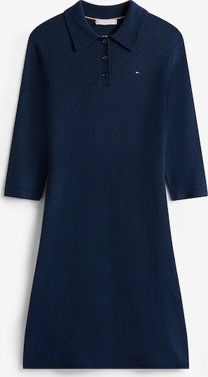 Megzta suknelė iš TOMMY HILFIGER, spalva – tamsiai mėlyna, Prekių apžvalga