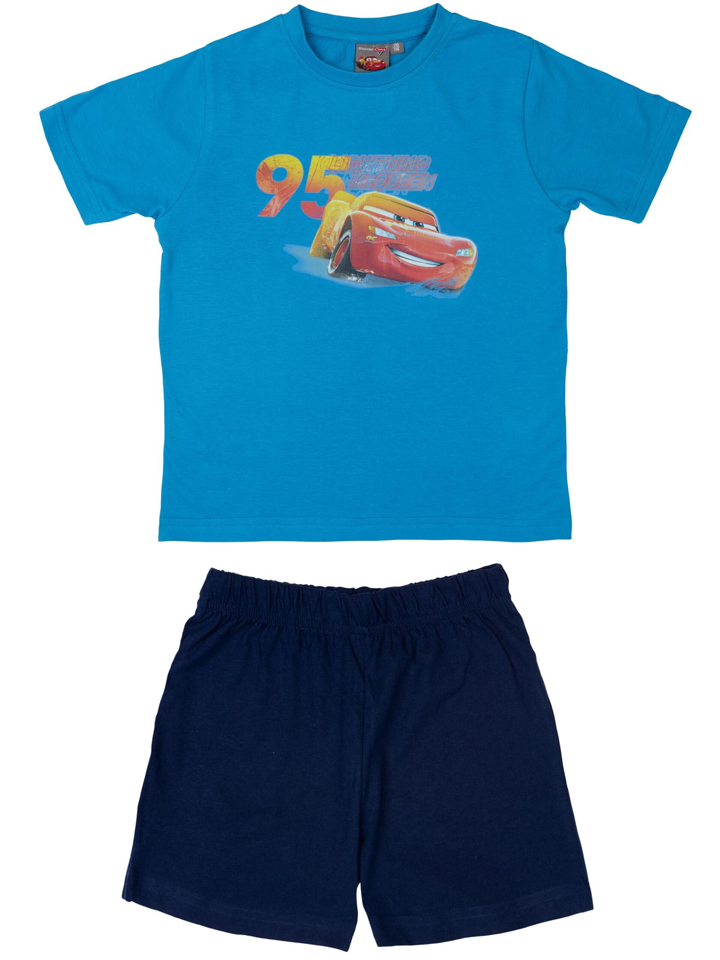 United Labels Schlafanzug 'Disney Cars Lightning McQueen'‌‌‌‌‌‌‌‌‌‌ in Blau