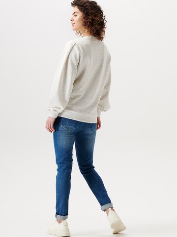 Sweat-shirt 'Abingdon' Supermom en beige