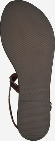 Flip-flops de la TAMARIS pe bronz