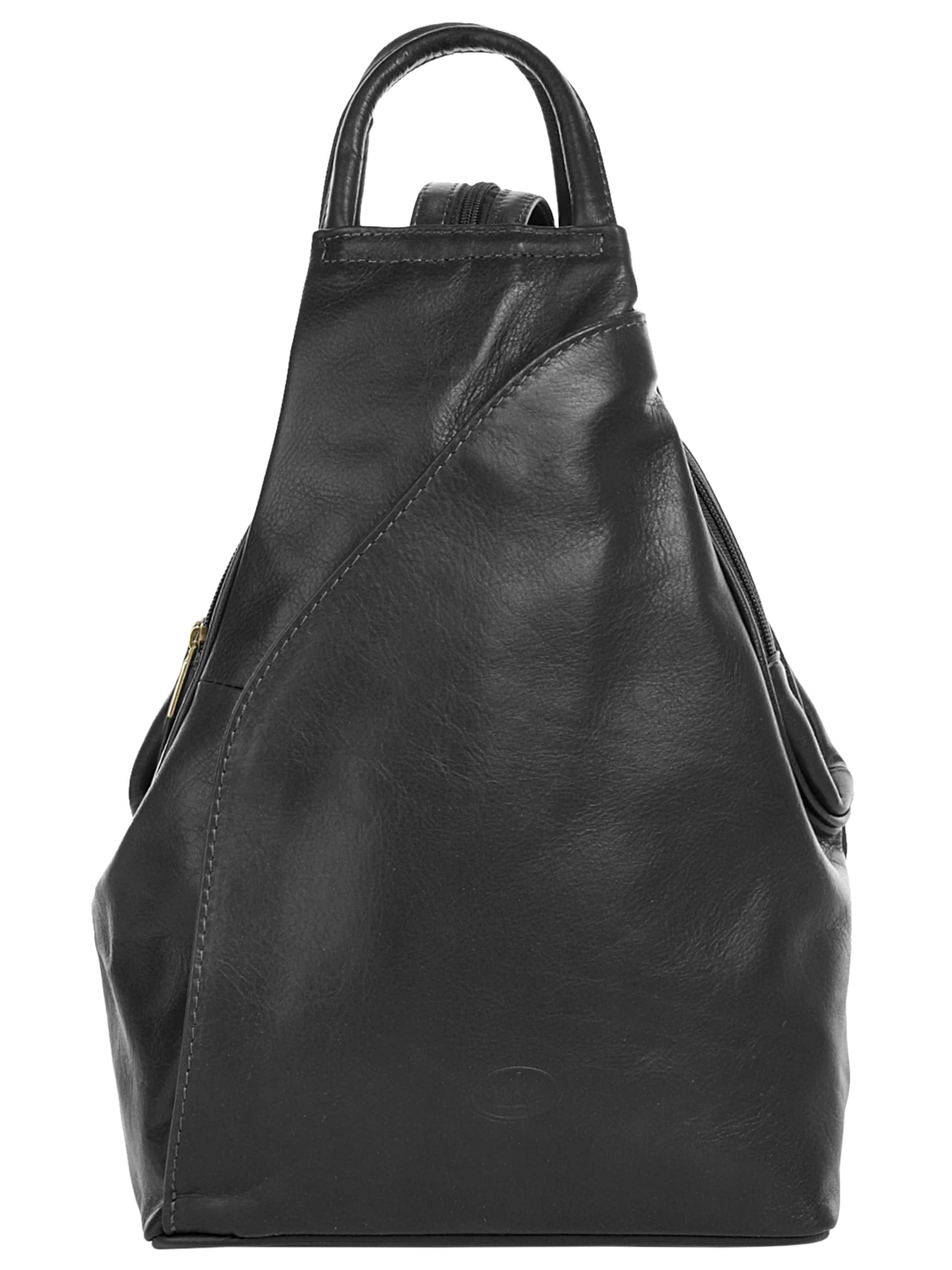 Sac à dos piké en noir : devant