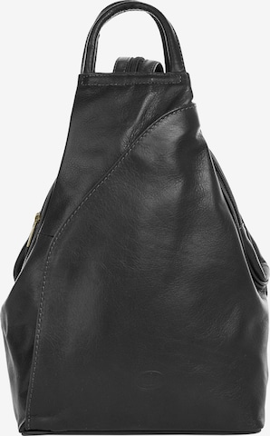 Sac à dos piké en noir : devant