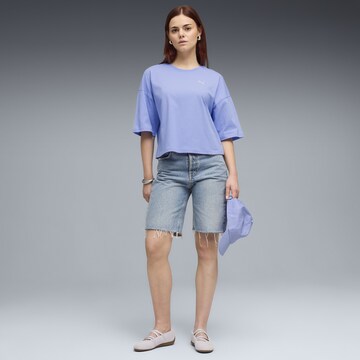 PUMA Oversized shirt 'Wardrobe Ess' in Lila