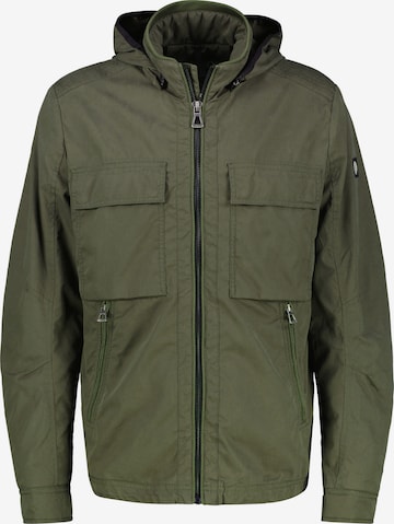 Veste mi-saison LERROS en vert : devant