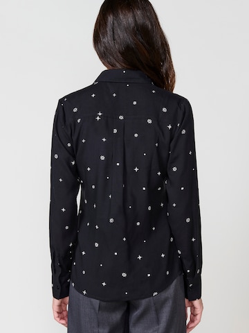 KOROSHI - Blusa en negro