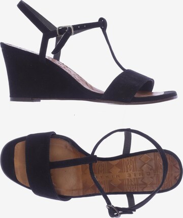 Chie Mihara Sandals & High-Heeled Sandals in 37 in Black: front