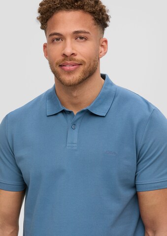 s.Oliver Men Tall Sizes Shirt in Blue