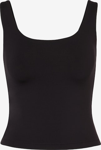 ICANIWILL Sporttop 'Luxe' in Schwarz: Vorderseite