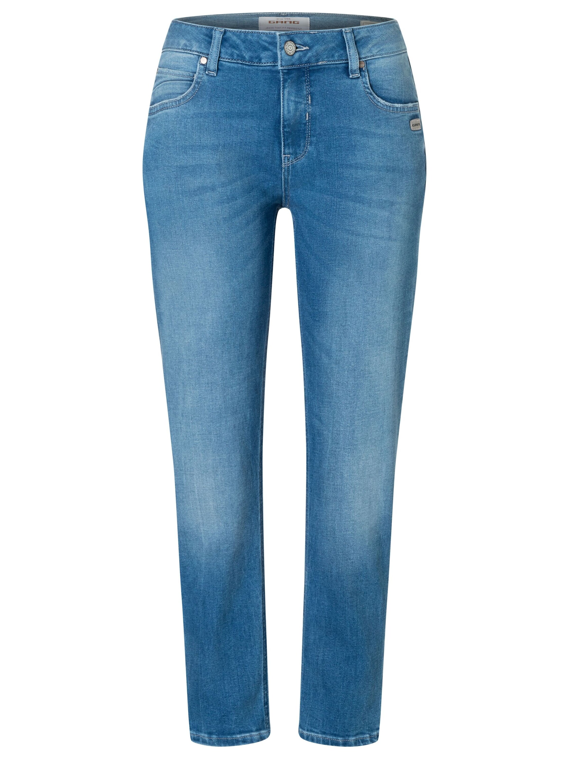 Gang Tapered Jeans '94NADIA cropped' in Blau: Vorderseite