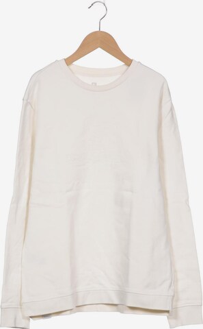SALOMON Sweatshirt & Zip-Up Hoodie in M in White: front