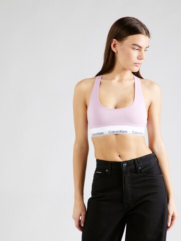 Calvin Klein Underwear Korzet Podprsenka - fialová: predná strana