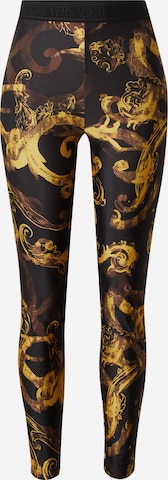 Versace Jeans Couture Skinny Leggings in Black: front