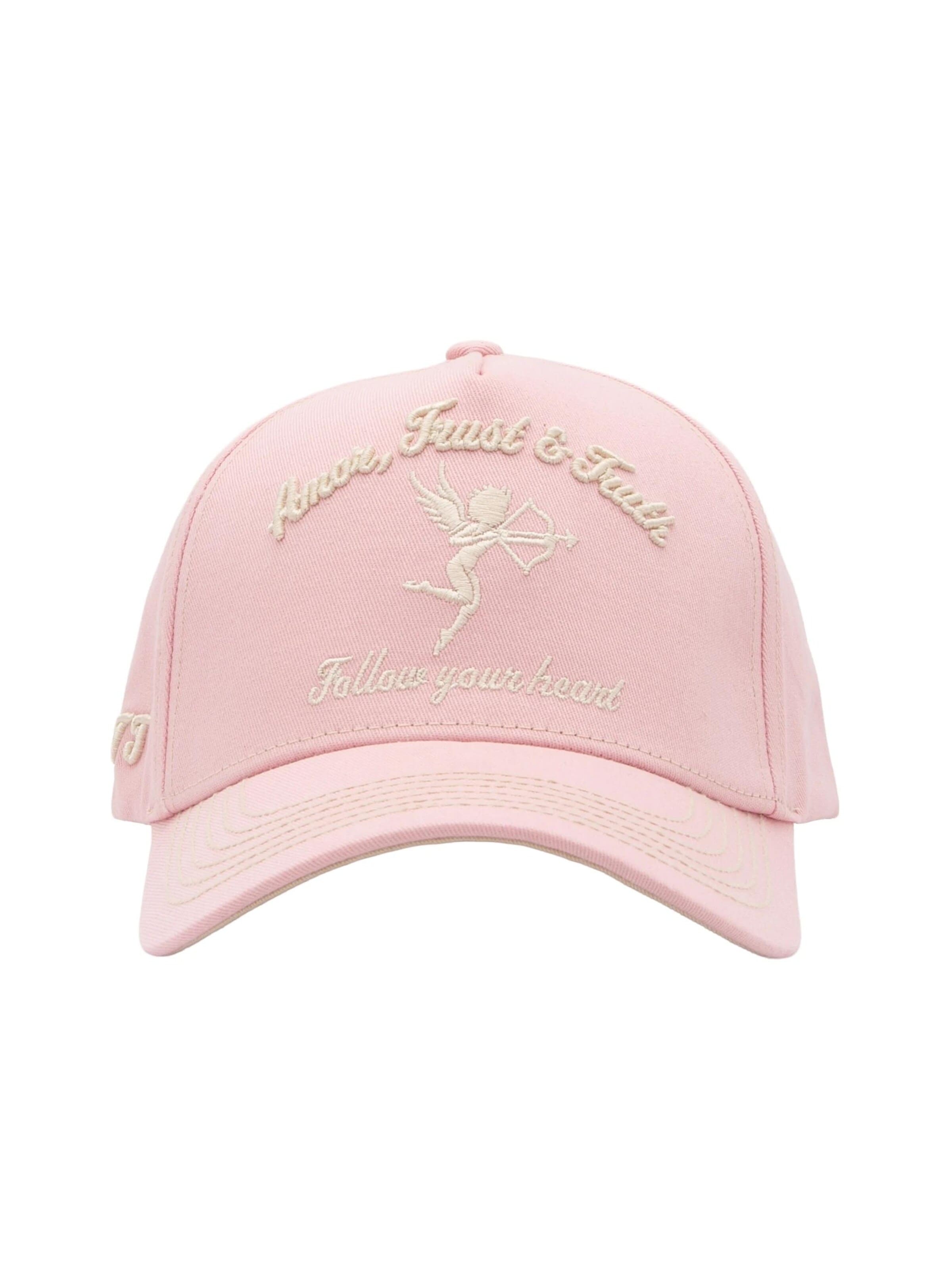Amor, Trust & Truth Cap 'Follow Your Heart' in Pink