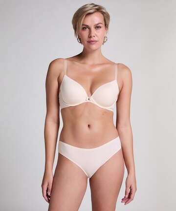 Slip Hunkemöller en beige : devant