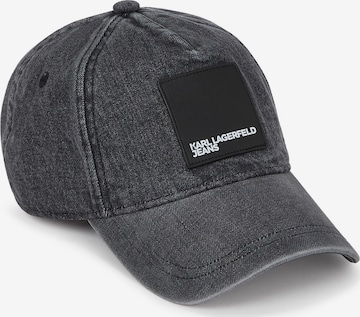 pilka KARL LAGERFELD JEANS Kepurė: priekis