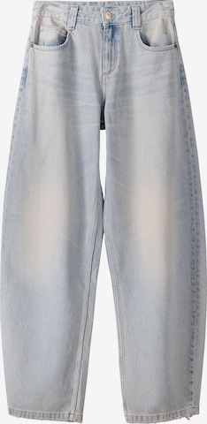 Jean Bershka en violet : devant