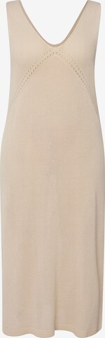 Ulla Popken Dress in Beige: front