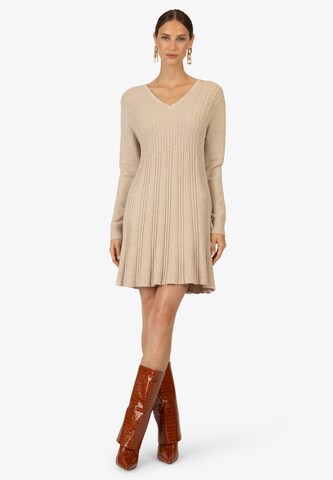 Kraimod Knitted dress in Beige