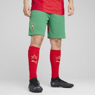 PUMA Regular Sportbroek 'Marokko 2025' in Groen: voorkant