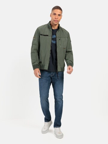 CAMEL ACTIVE Bomberjacke mit Stehkragen in Grün