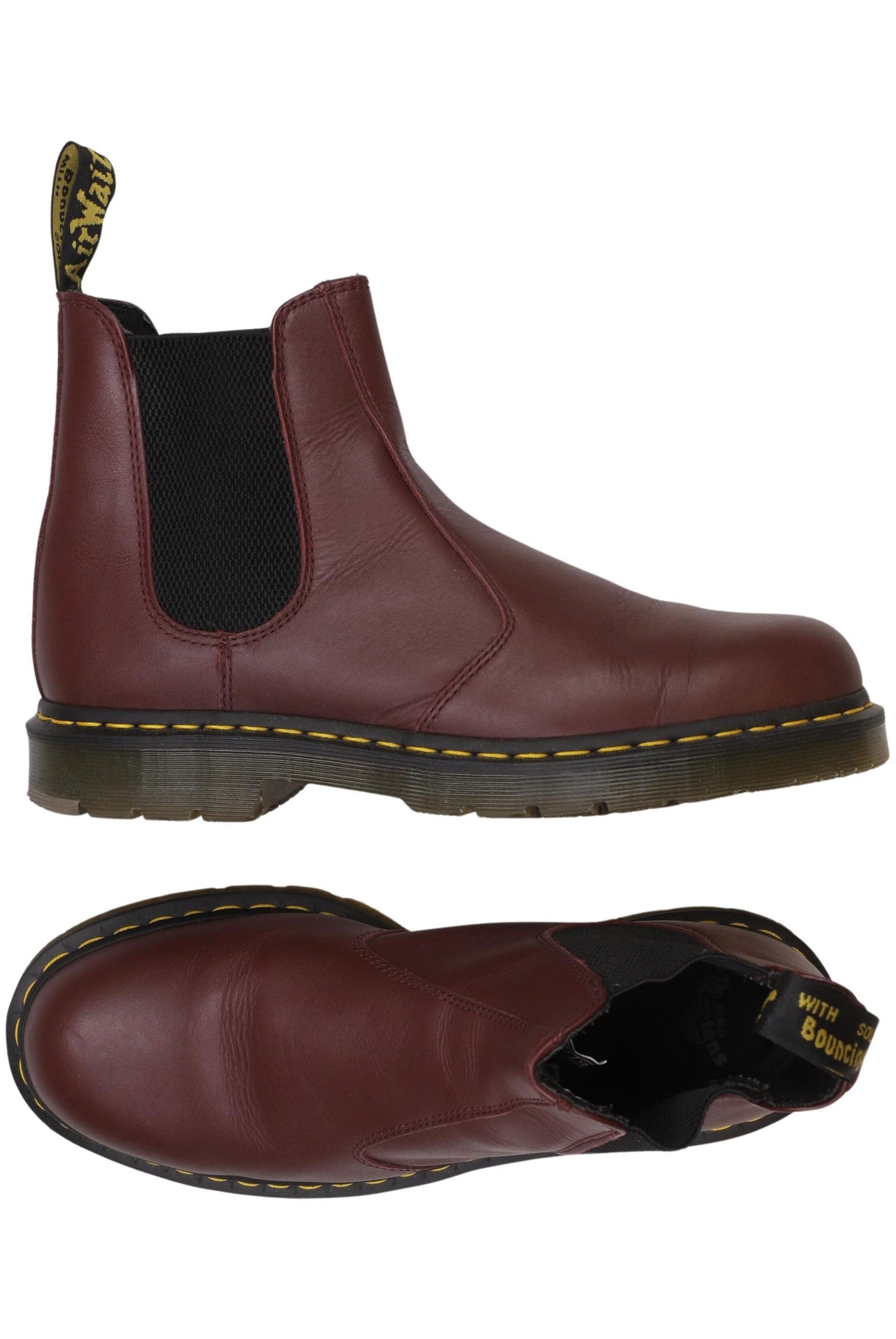 Dr. Martens Stiefel 46 in Rot: Vorderseite