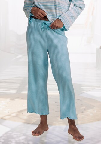 s.Oliver - regular Pantalón en azul: frente