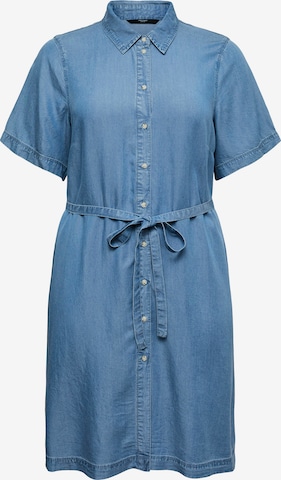 mėlyna Vero Moda Curve Palaidinės tipo suknelė 'VMCBree': priekis