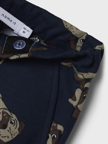 NAME IT Tapered Trousers in Blue