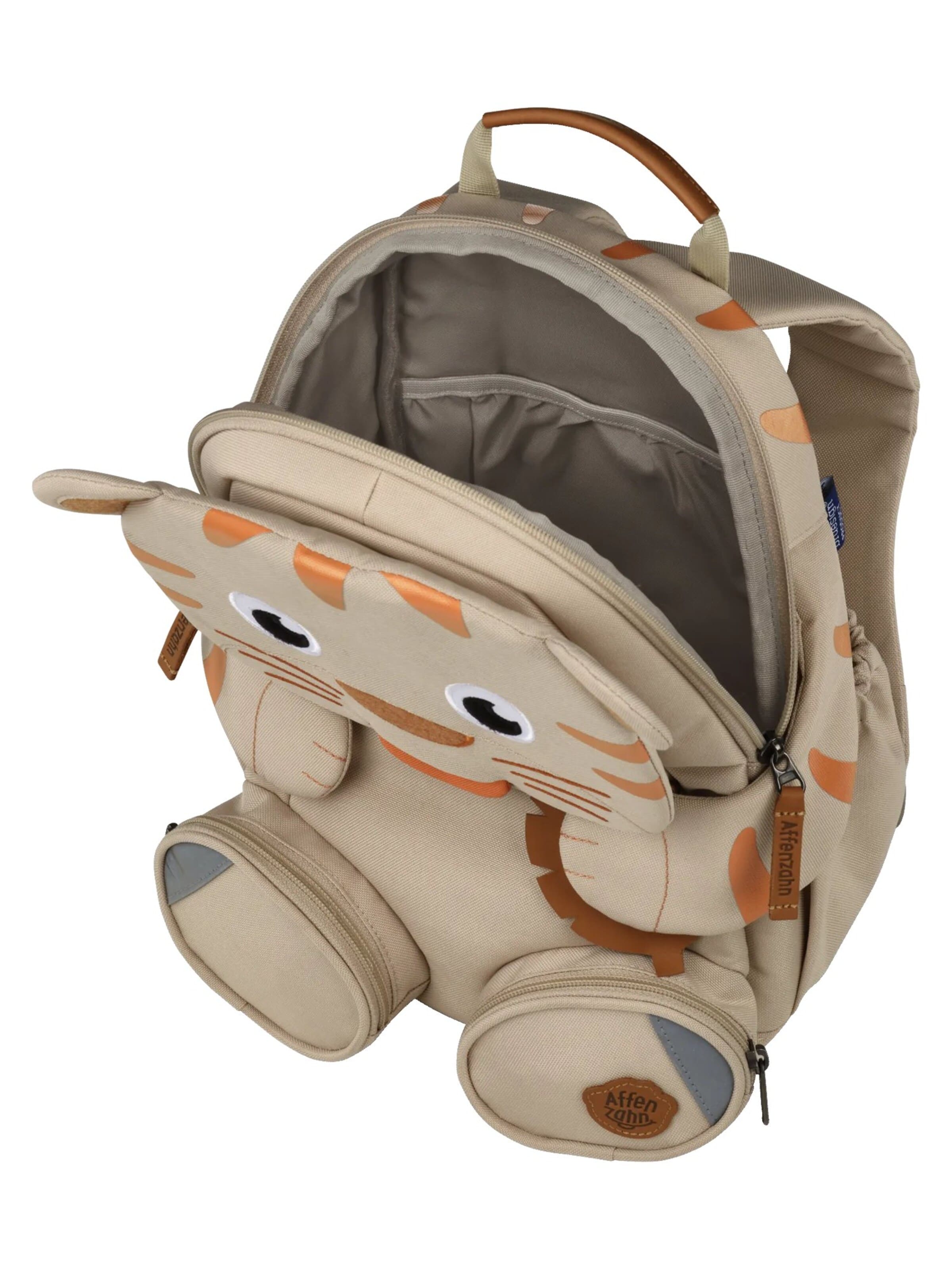 Affenzahn Backpack 'Großer Freund' in Beige