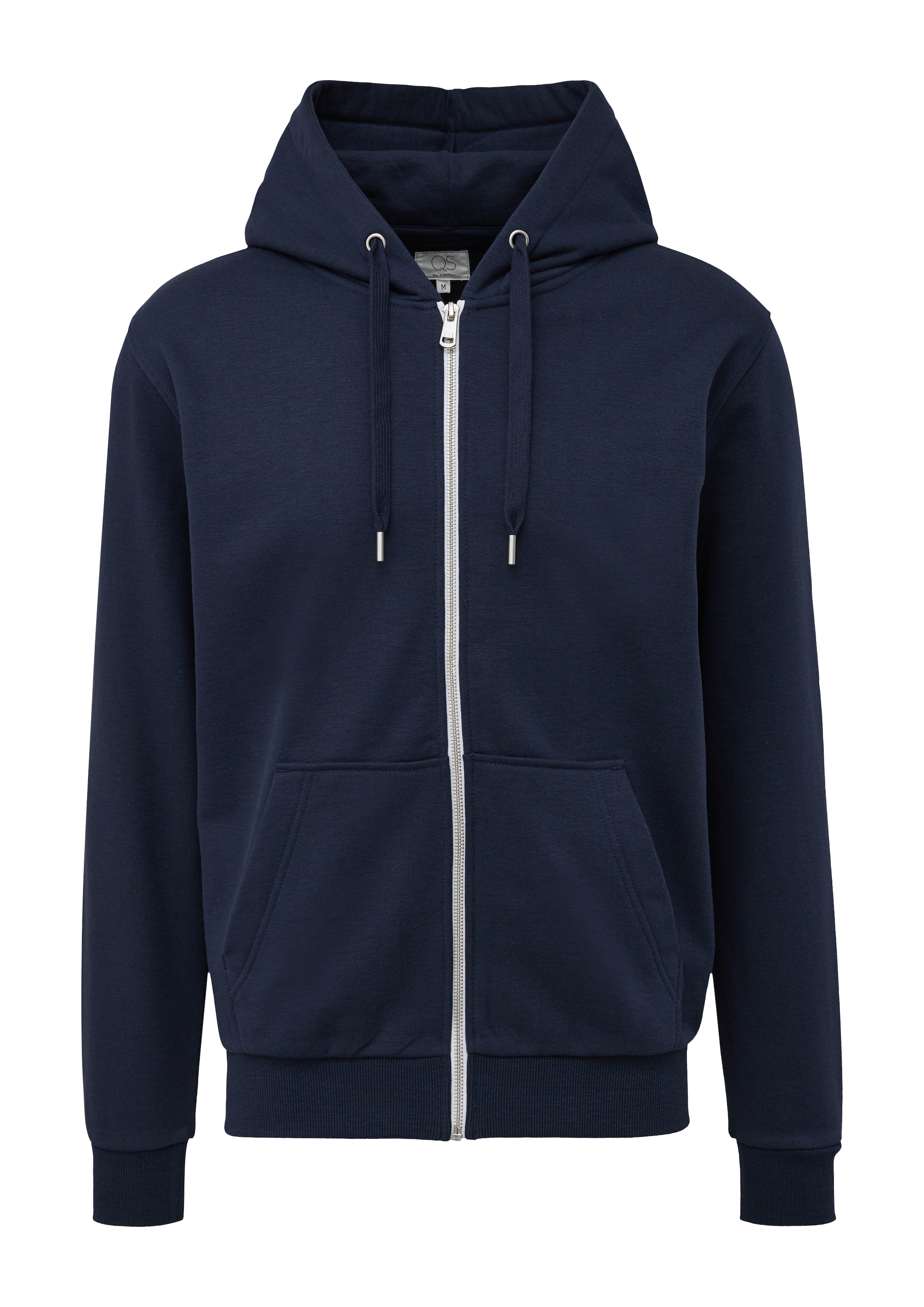 QS Sweatjacke in Blau: Vorderseite