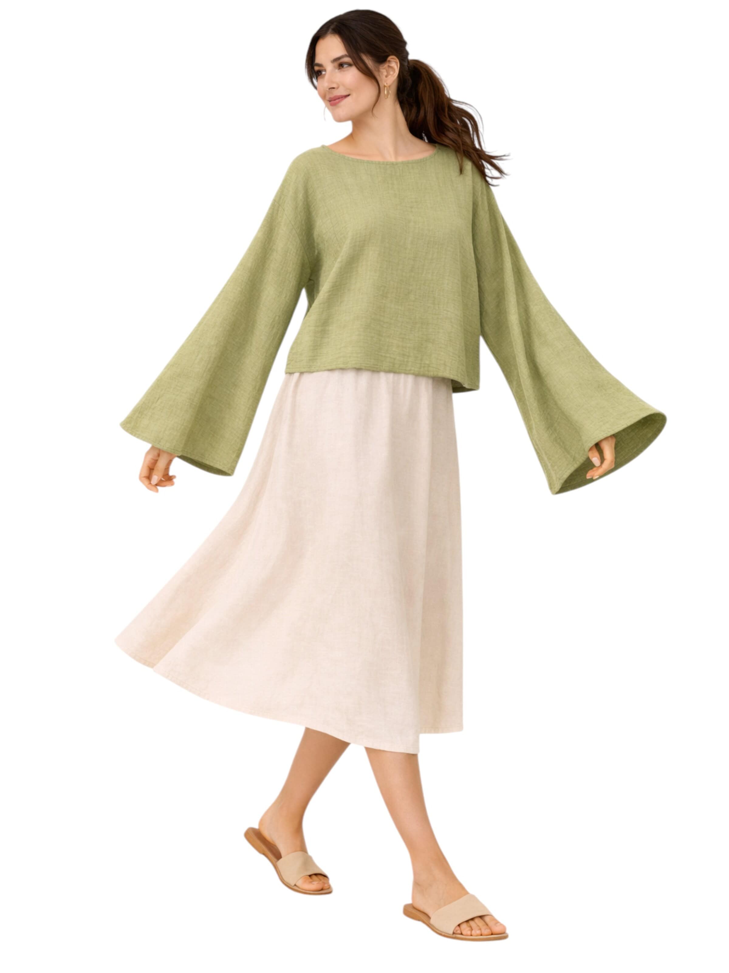 WENOR Blouse 'AVELOA' in Green