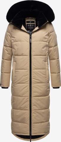 NAVAHOO Winter Jacket in Beige: front