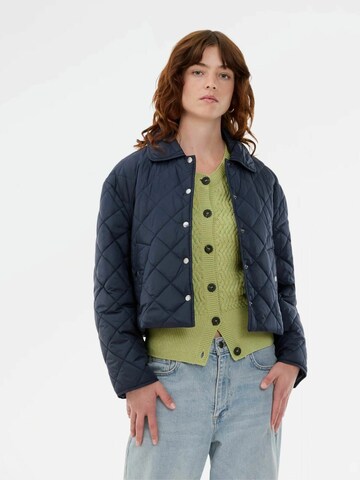 modström Jacket ' Uffemd ' in Blau: Vorderseite