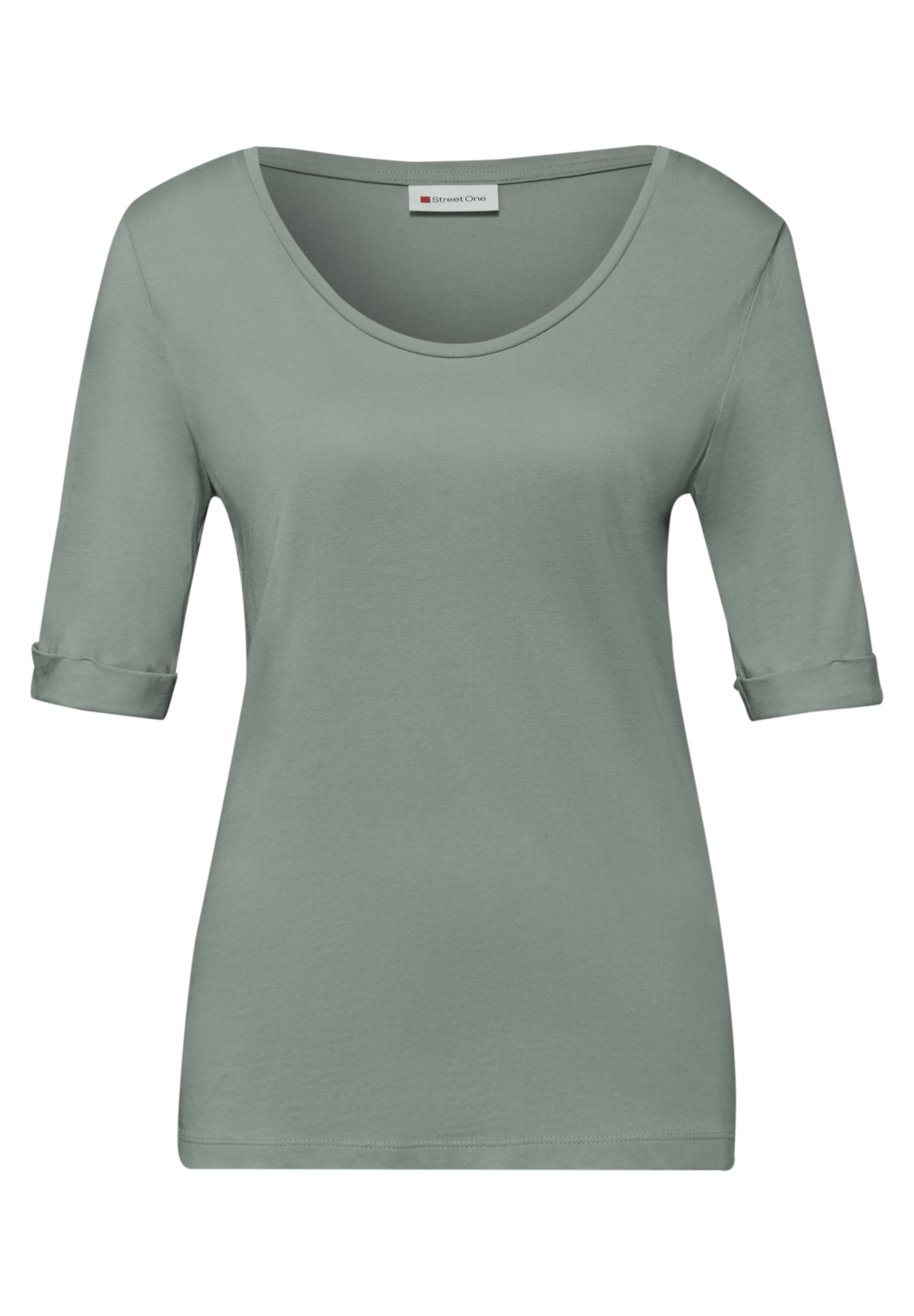 STREET ONE Shirt in Green: front