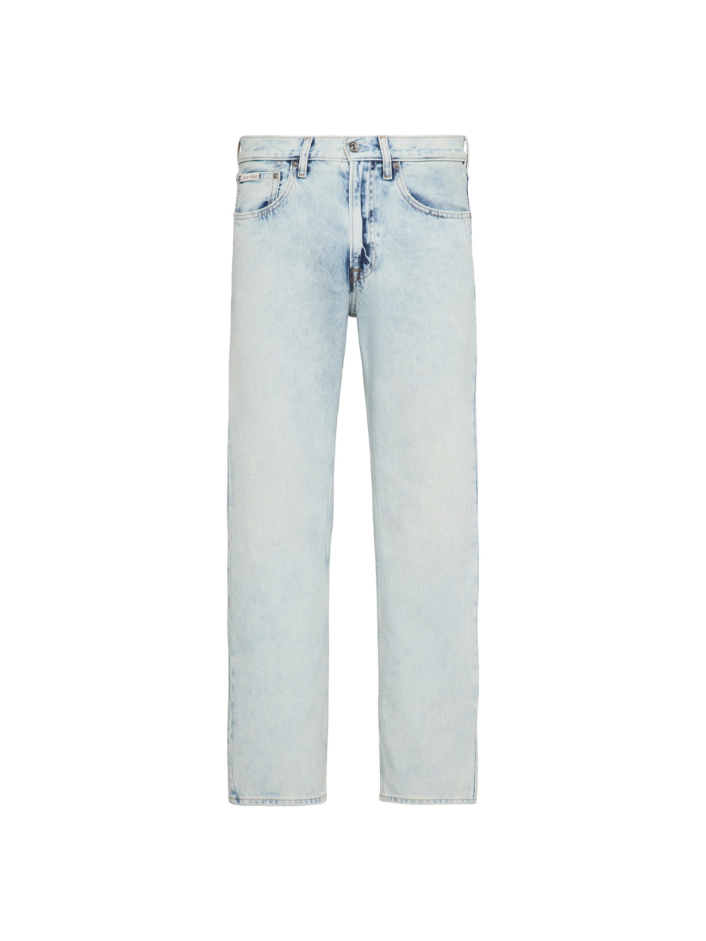 Calvin Klein Jeans Loosefit Jeans '90's Straight' in Blau: Vorderseite