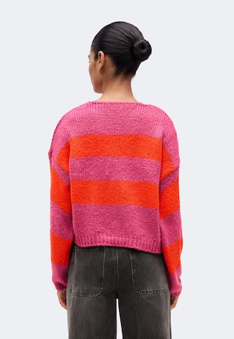 Hailys Strickjacke 'Ch44arlie' in Pink