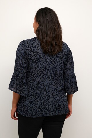 KAFFE CURVE Blouse 'Cedite' in Black