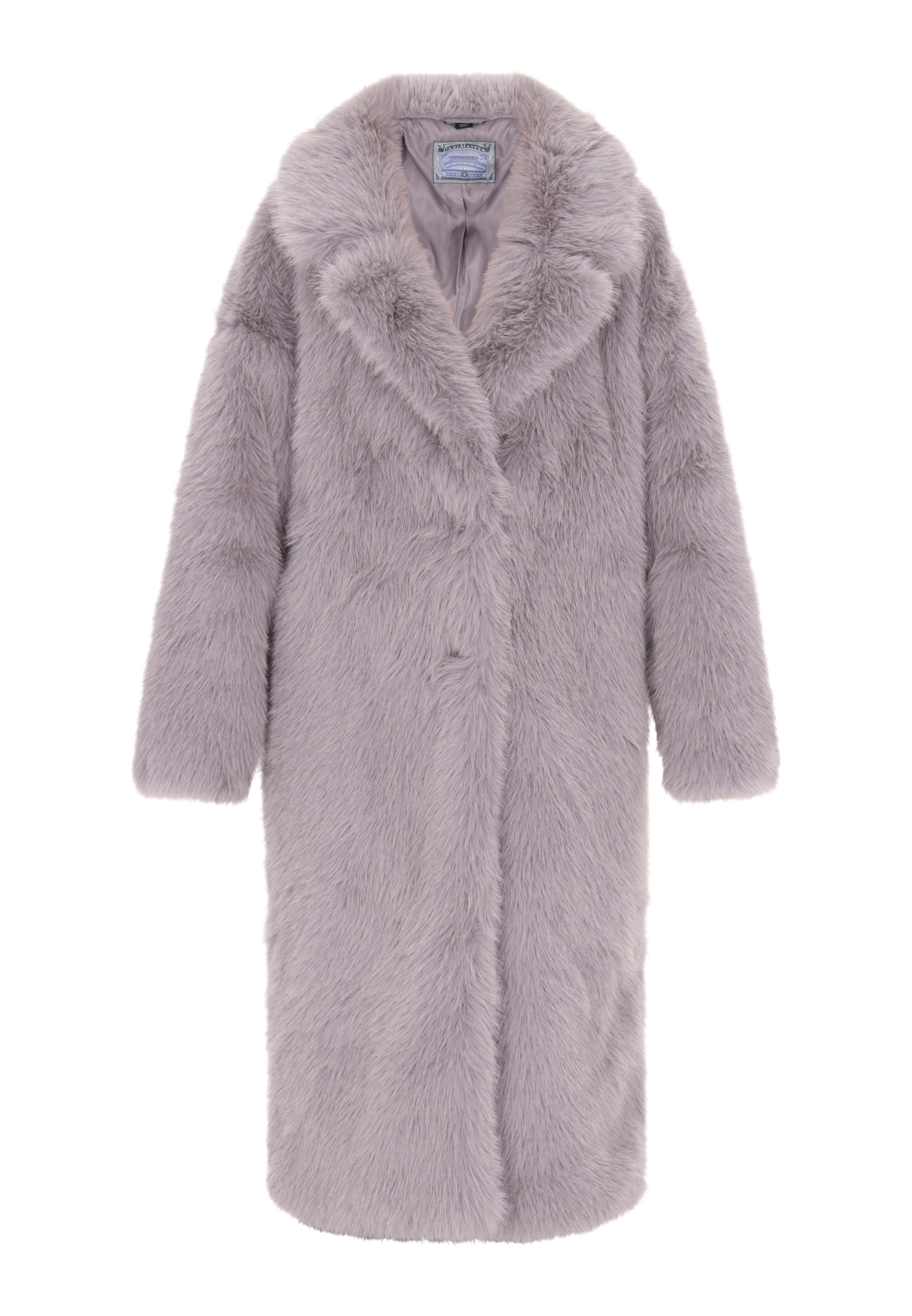 pelēks DreiMaster Vintage Ziemas mētelis: no priekšpuses