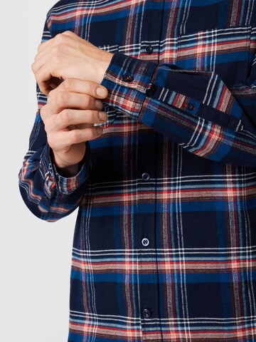 Comfort fit Camicia di TOM TAILOR in blu