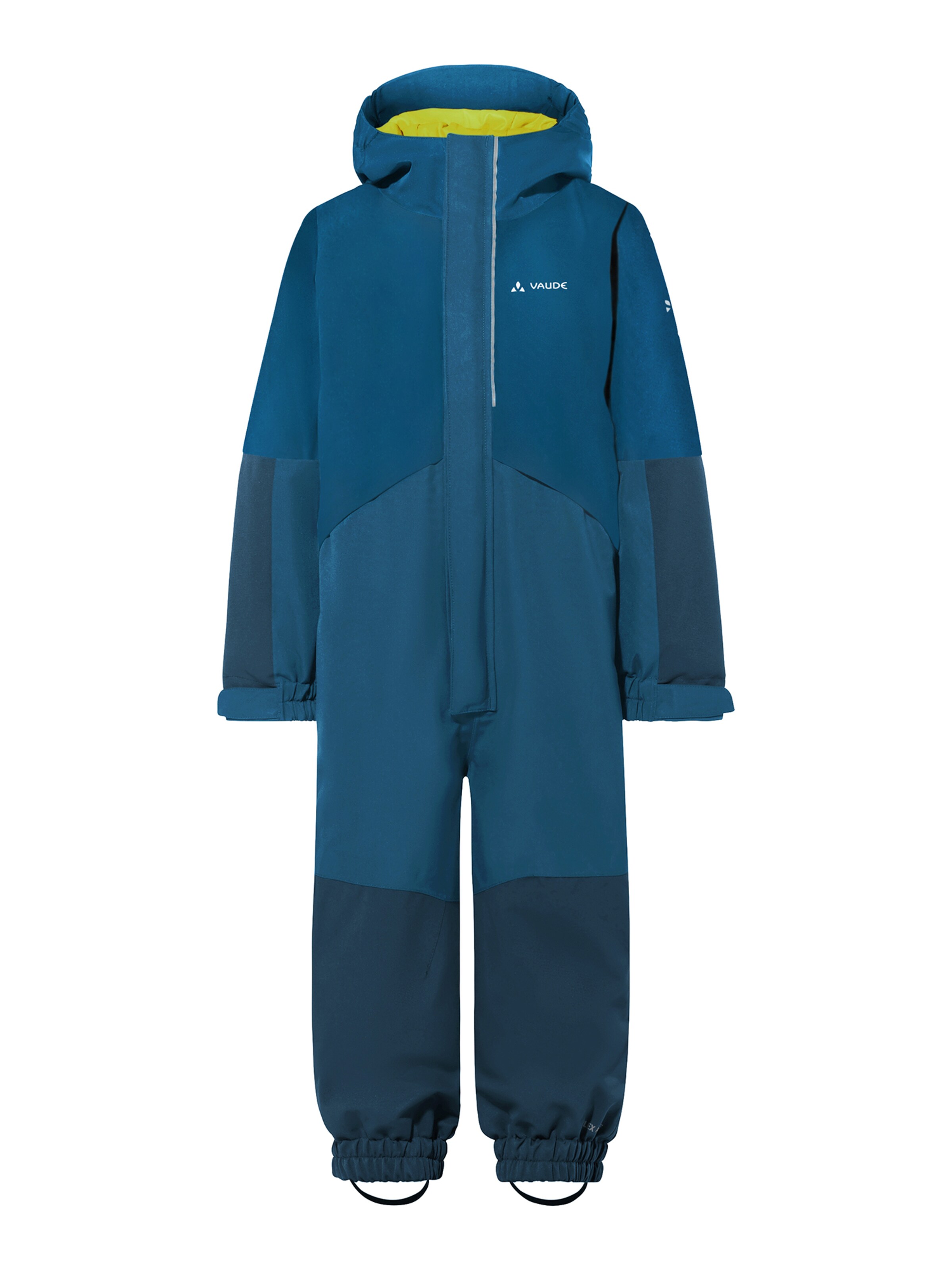 VAUDE Functioneel pak ' Kids Snow Cup Overall II ' in Blauw: voorkant
