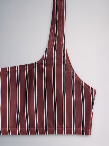 Bustier Hauts de bikini The Set en marron