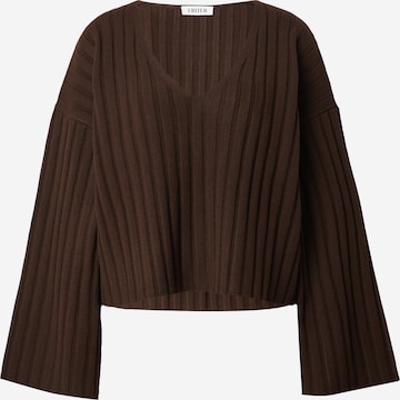 Pulover 'Thamara' de la EDITED pe maro: față