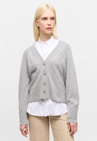 ETERNA Knit cardigan in Grey: front