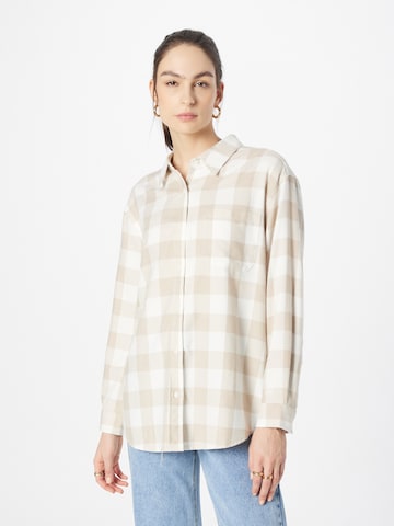 DENHAM Blouse 'UMA' in Beige: front