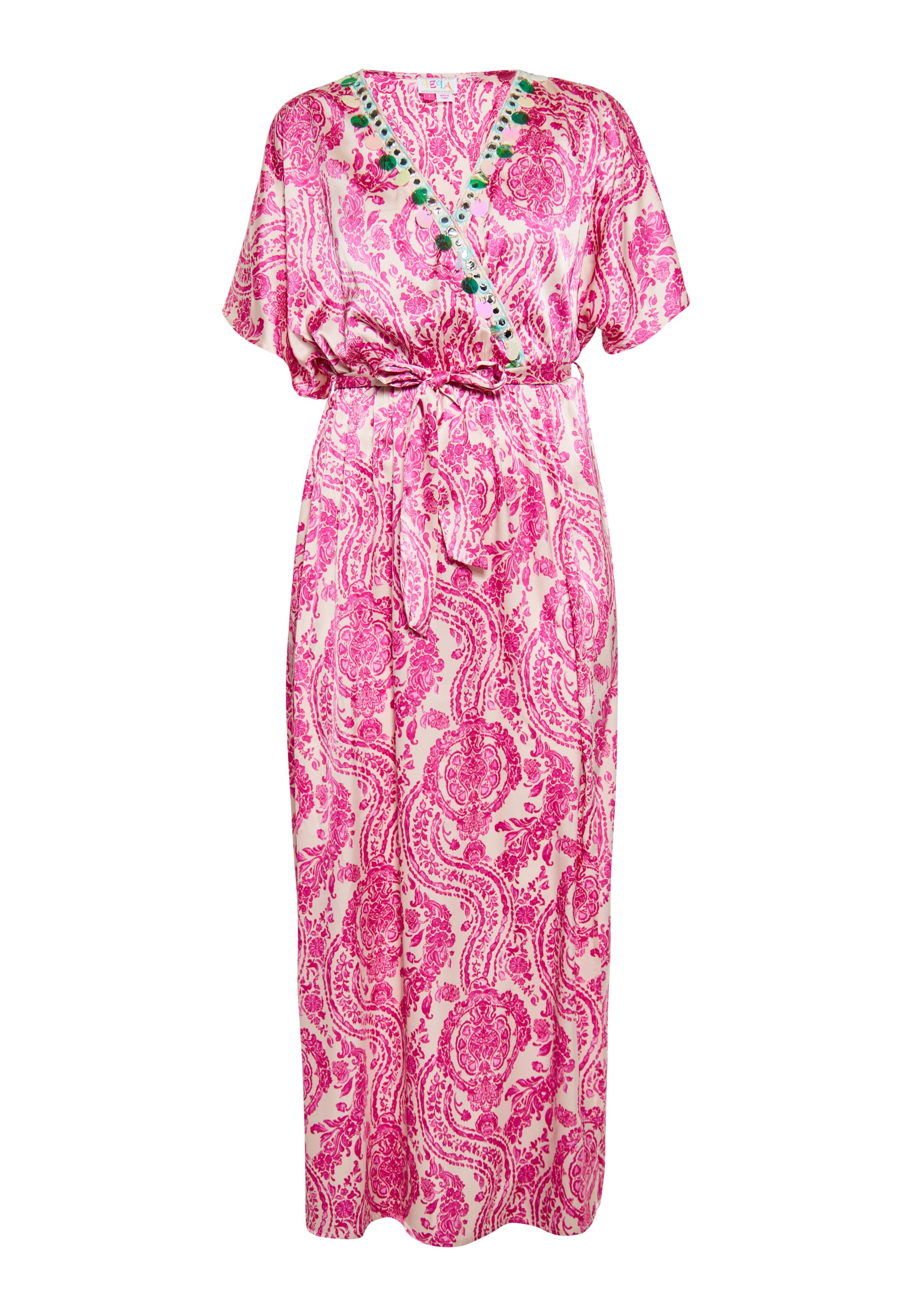 IZIA Šaty - Ružová: predná strana